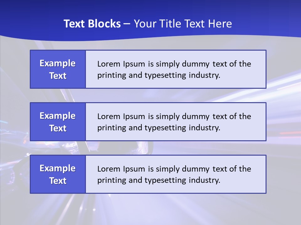 Destination Light Zoom PowerPoint Template