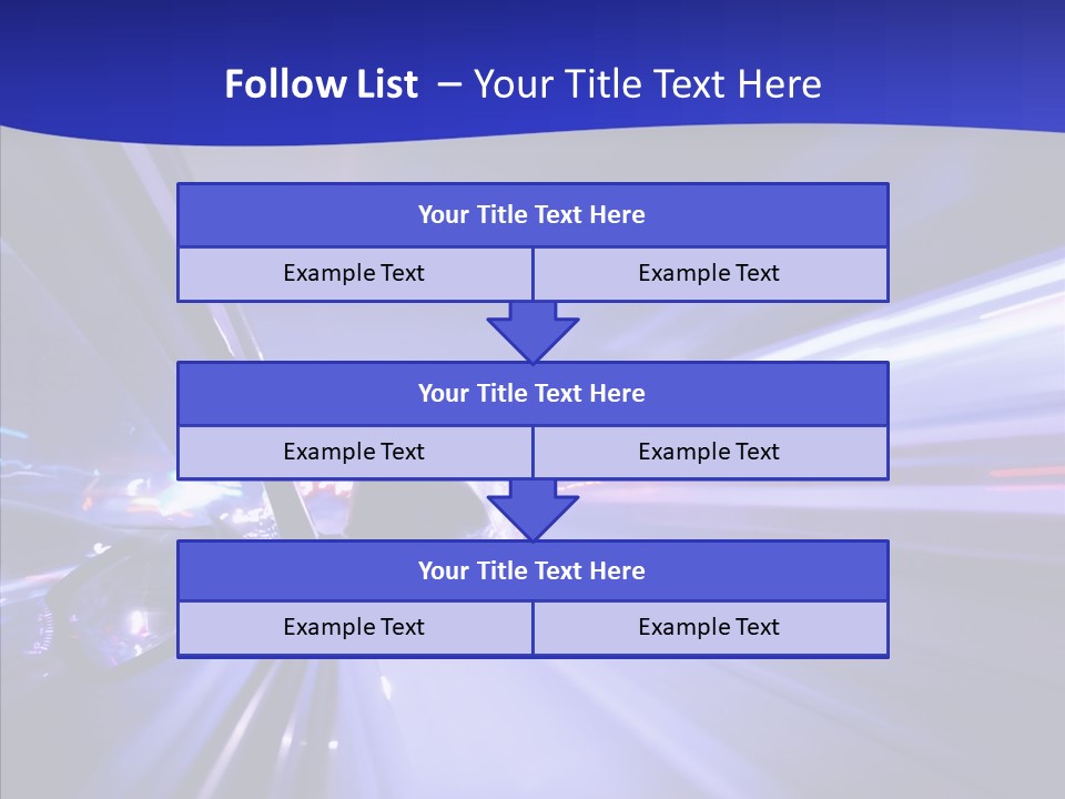 Destination Light Zoom PowerPoint Template