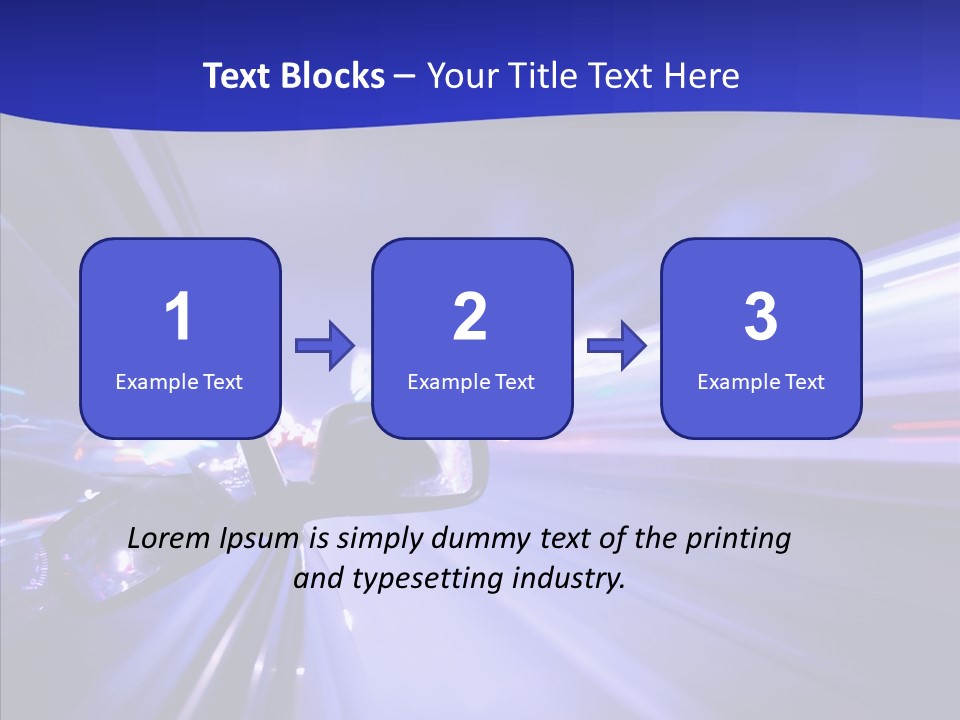 Destination Light Zoom PowerPoint Template