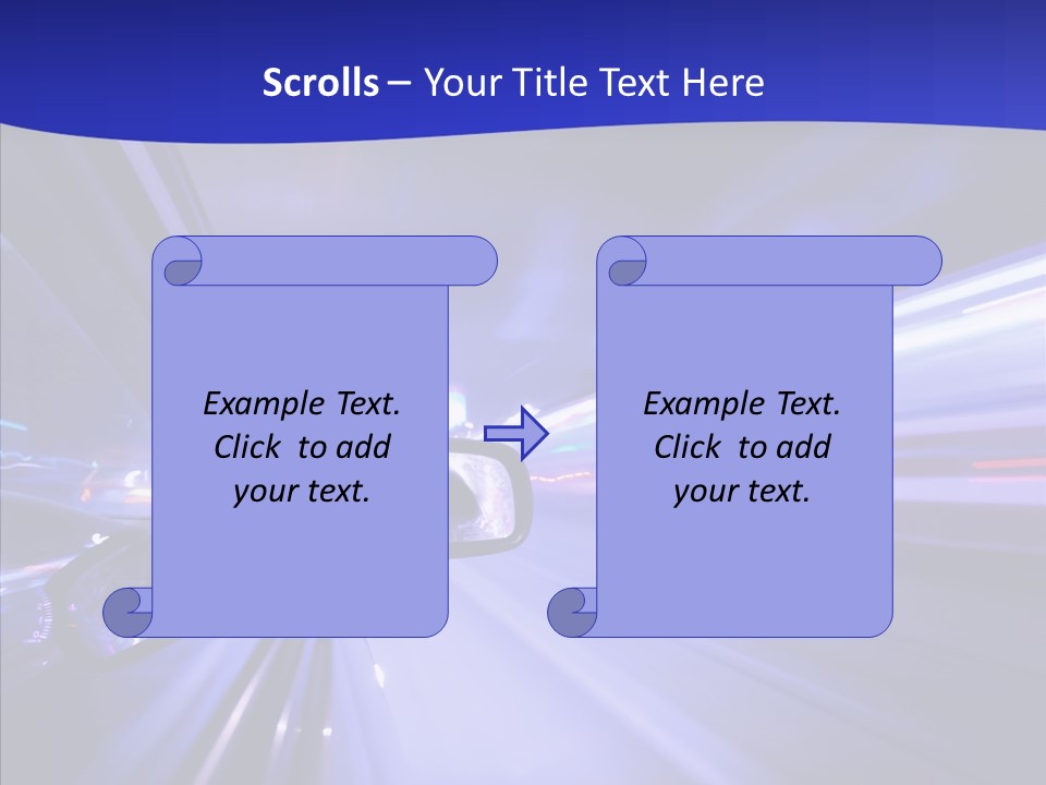 Destination Light Zoom PowerPoint Template