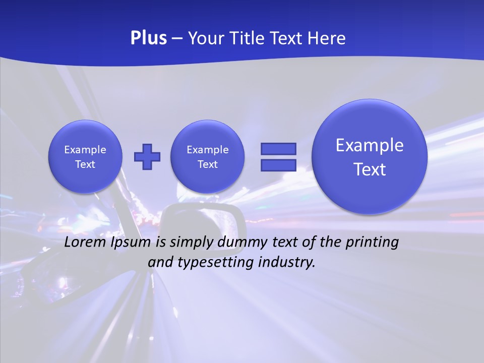 Destination Light Zoom PowerPoint Template