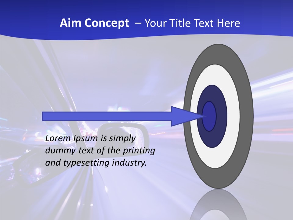 Destination Light Zoom PowerPoint Template