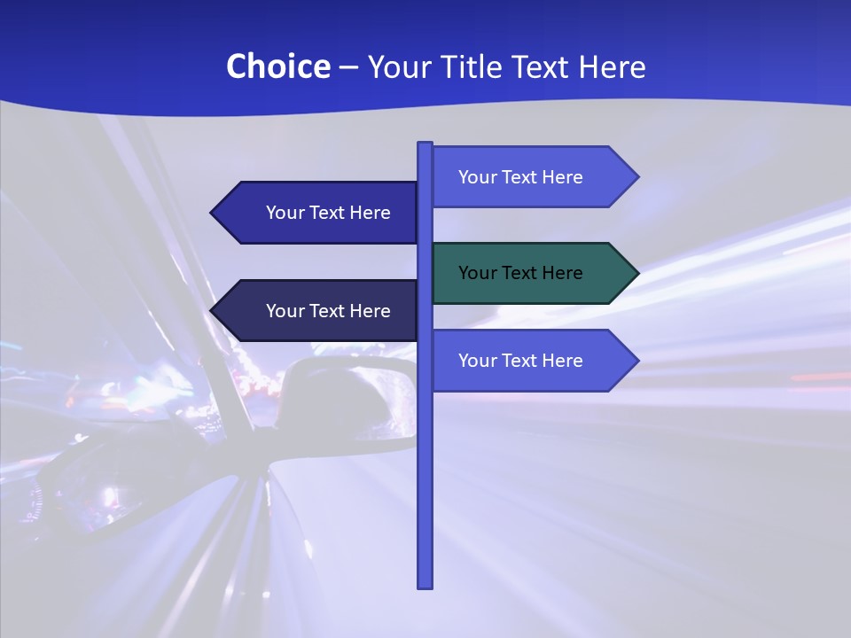 Destination Light Zoom PowerPoint Template