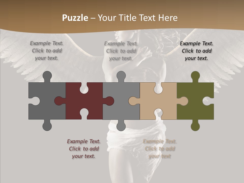 Profe Ional Office Happy PowerPoint Template