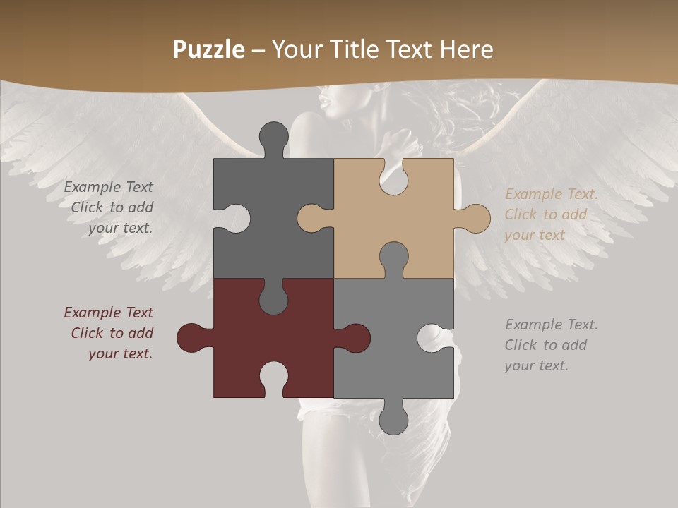 Profe Ional Office Happy PowerPoint Template