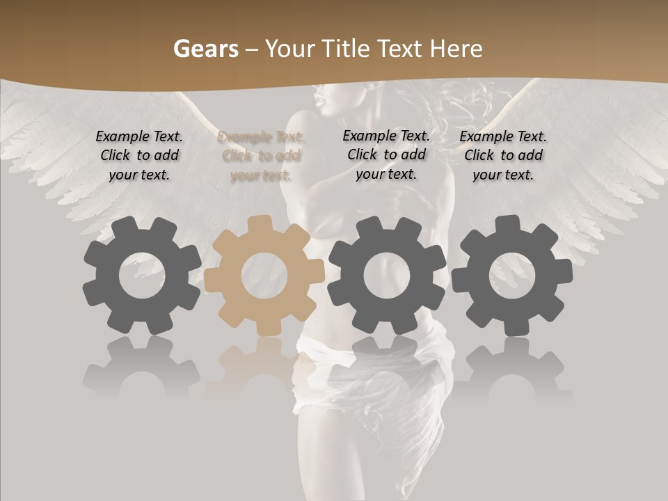 Profe Ional Office Happy PowerPoint Template