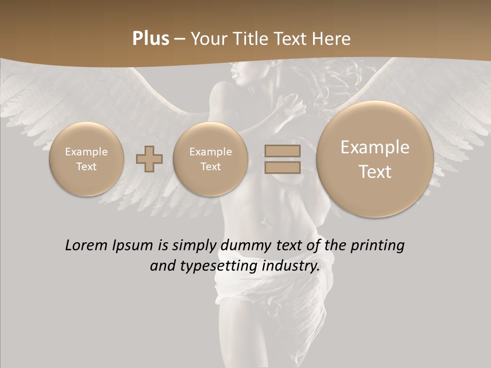 Profe Ional Office Happy PowerPoint Template