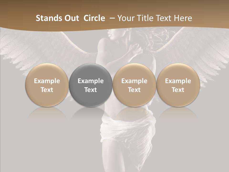 Profe Ional Office Happy PowerPoint Template