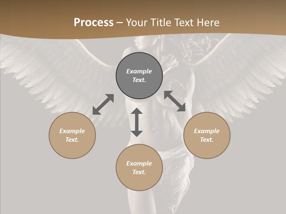 Profe Ional Office Happy PowerPoint Template