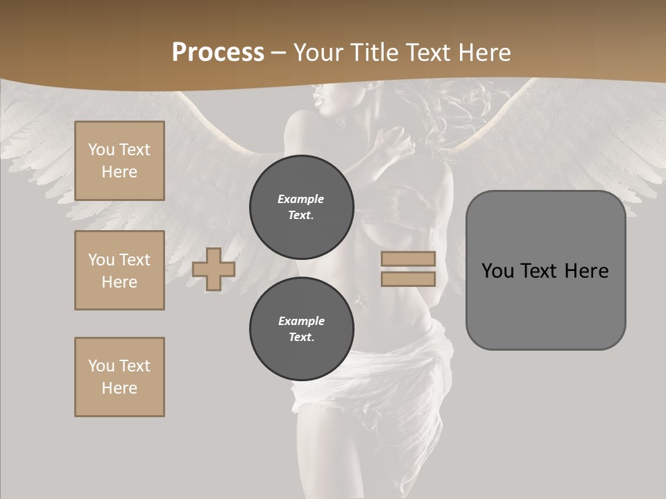 Profe Ional Office Happy PowerPoint Template