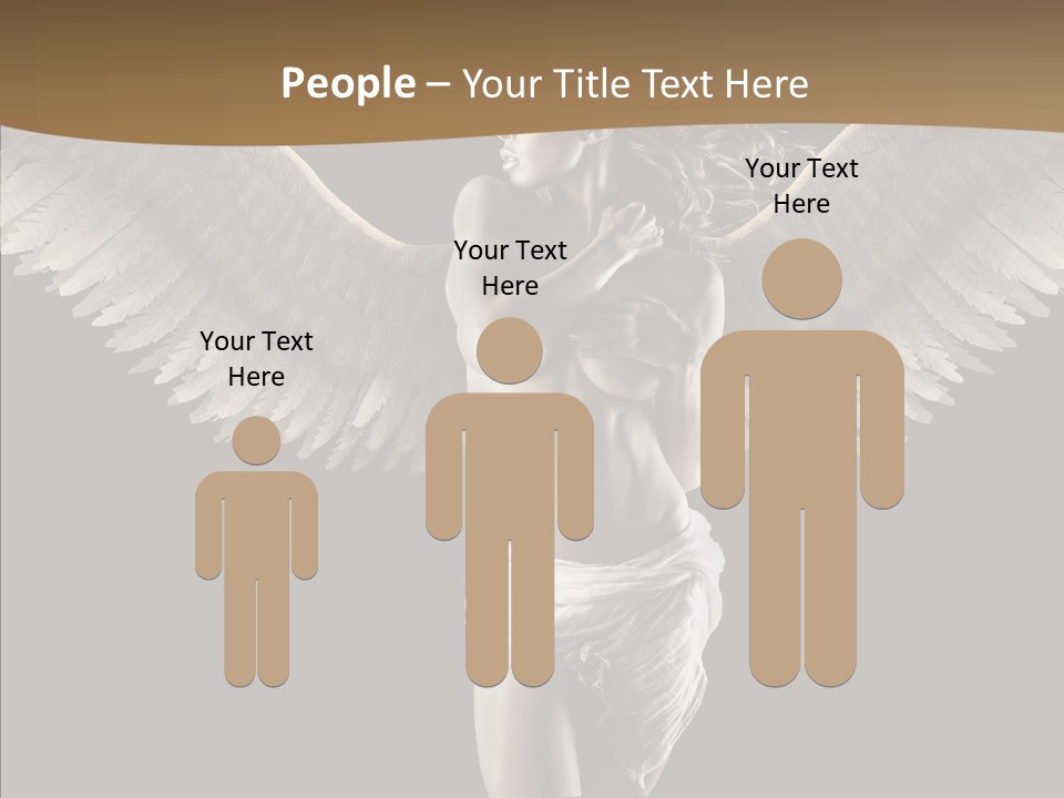 Profe Ional Office Happy PowerPoint Template