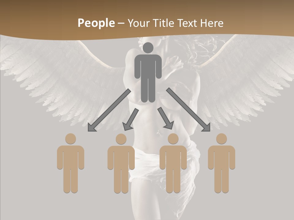 Profe Ional Office Happy PowerPoint Template