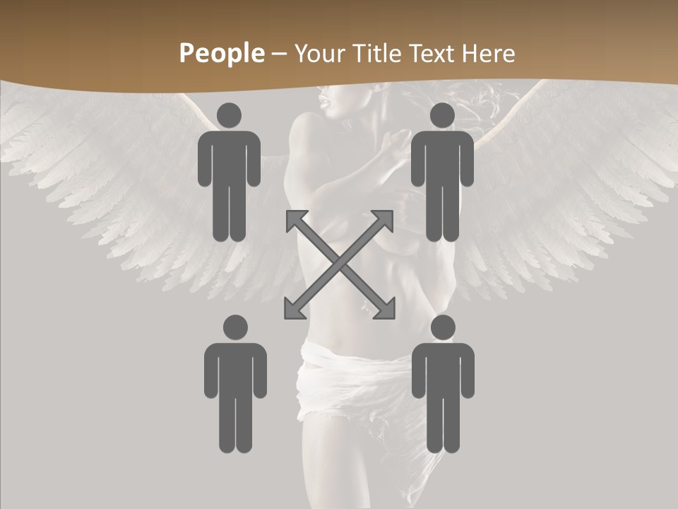 Profe Ional Office Happy PowerPoint Template