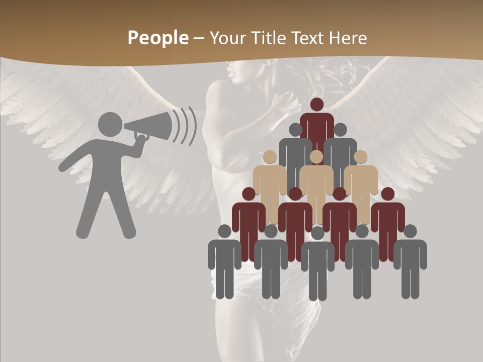 Profe Ional Office Happy PowerPoint Template