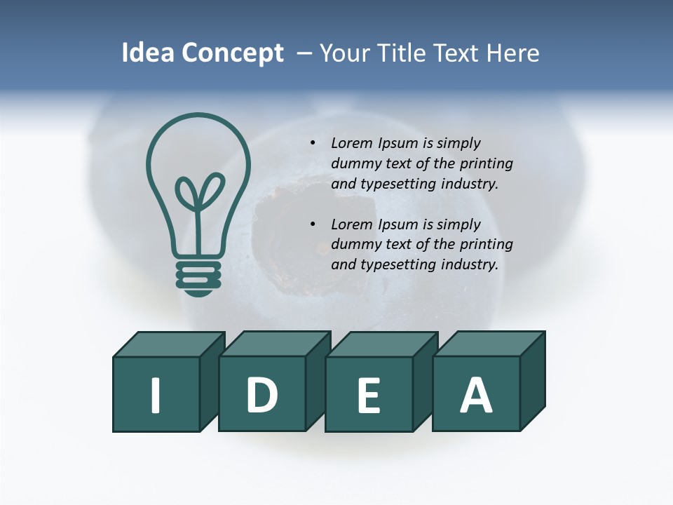 Healthy Background Beneficial PowerPoint Template