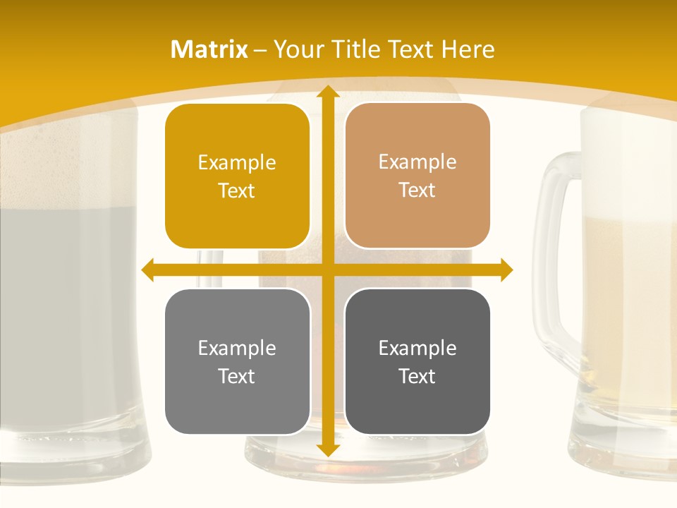 Froth Object Thirsty PowerPoint Template