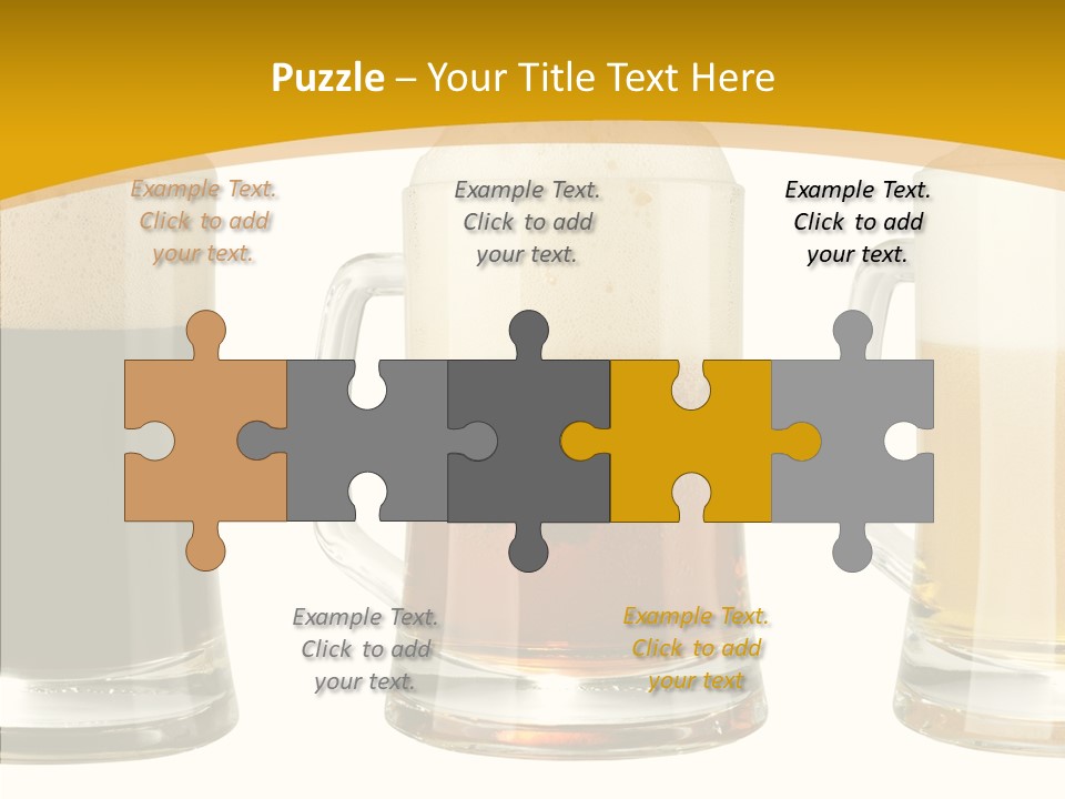 Froth Object Thirsty PowerPoint Template