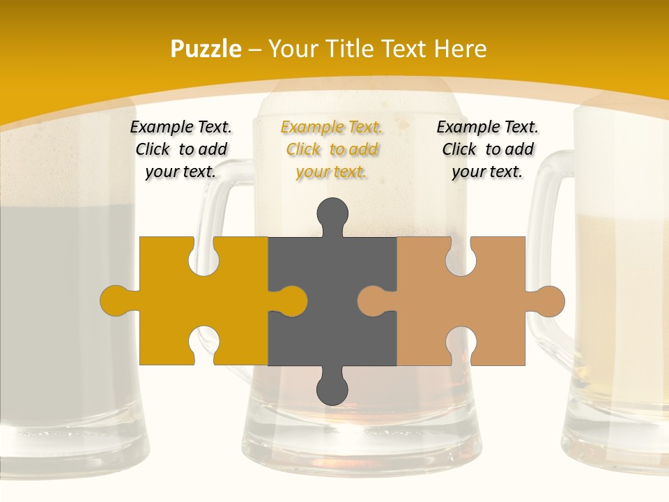 Froth Object Thirsty PowerPoint Template