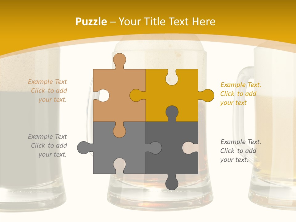 Froth Object Thirsty PowerPoint Template