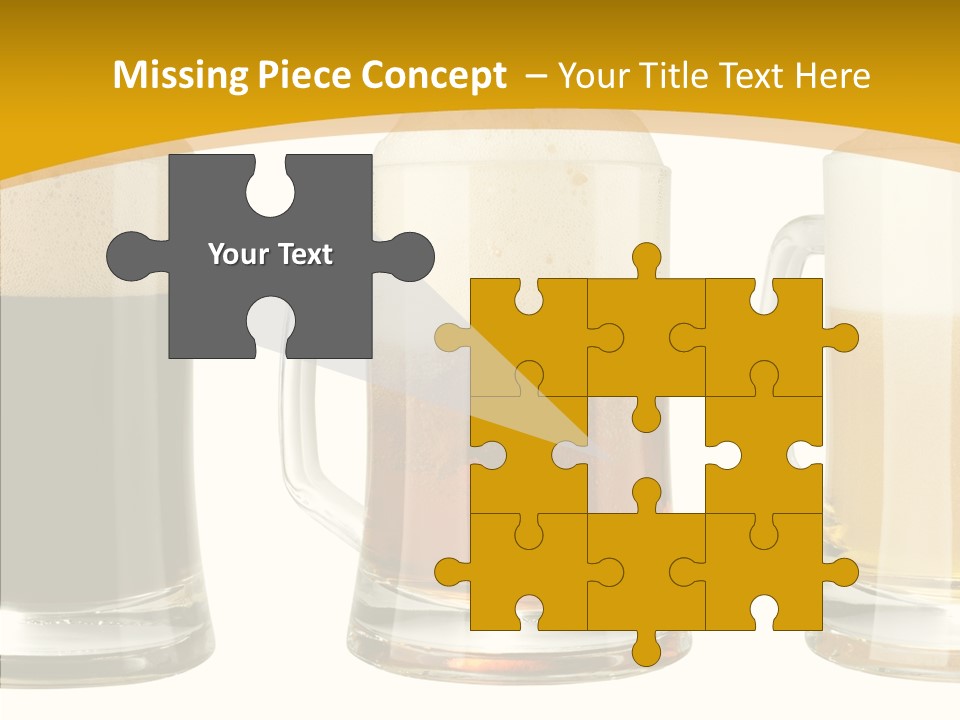 Froth Object Thirsty PowerPoint Template