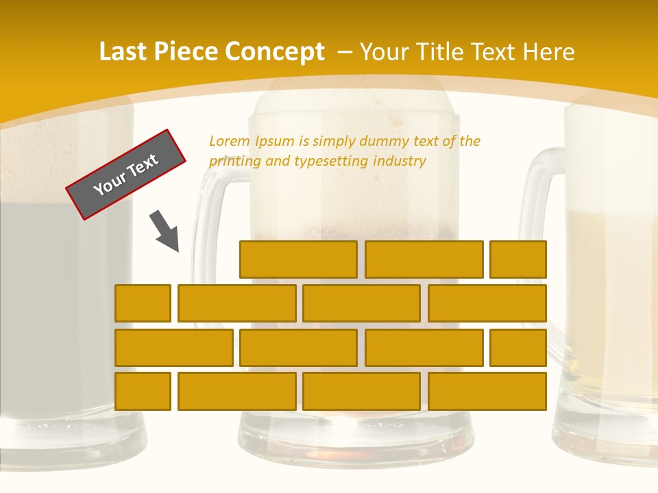 Froth Object Thirsty PowerPoint Template