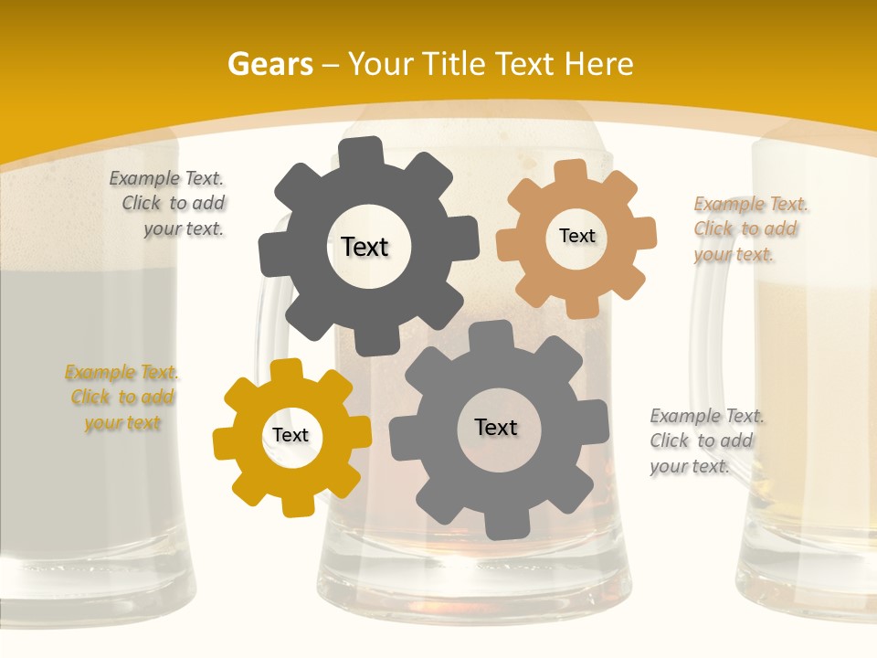 Froth Object Thirsty PowerPoint Template