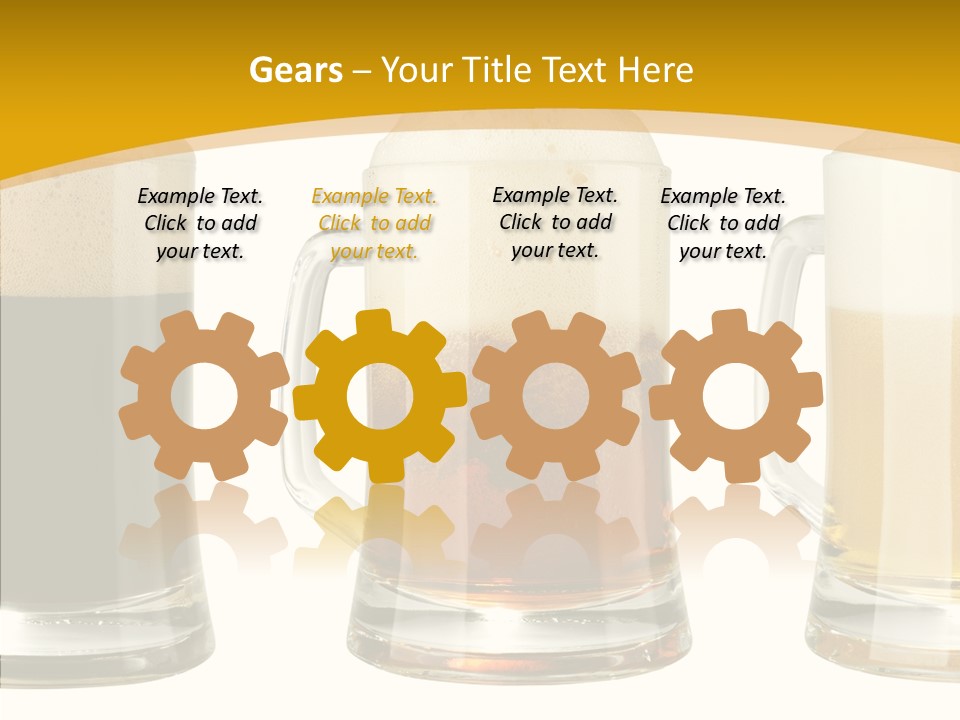 Froth Object Thirsty PowerPoint Template