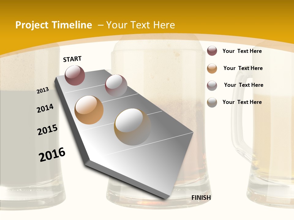 Froth Object Thirsty PowerPoint Template