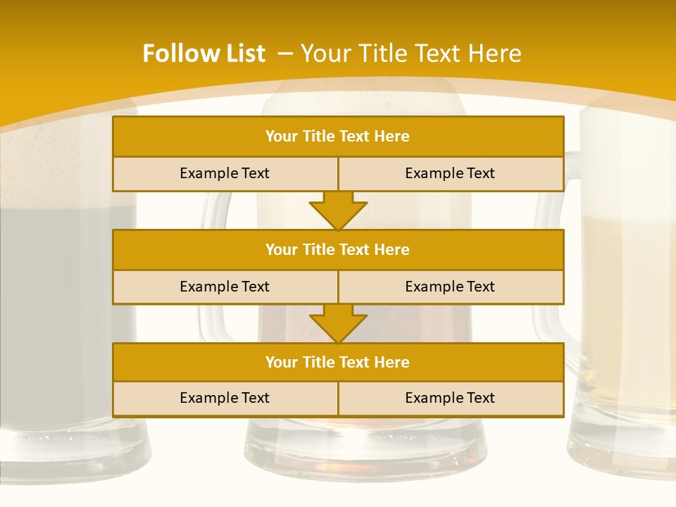 Froth Object Thirsty PowerPoint Template