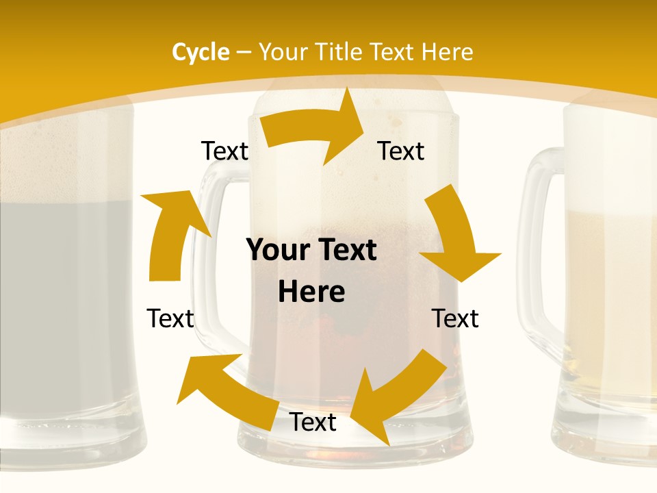 Froth Object Thirsty PowerPoint Template