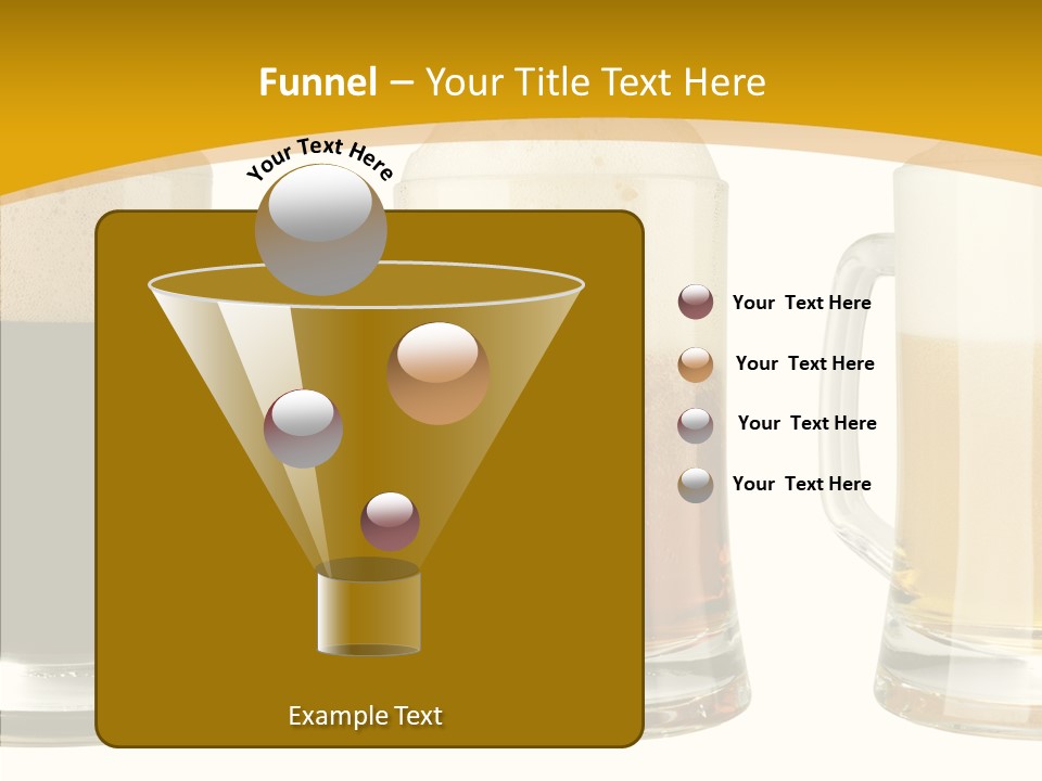 Froth Object Thirsty PowerPoint Template