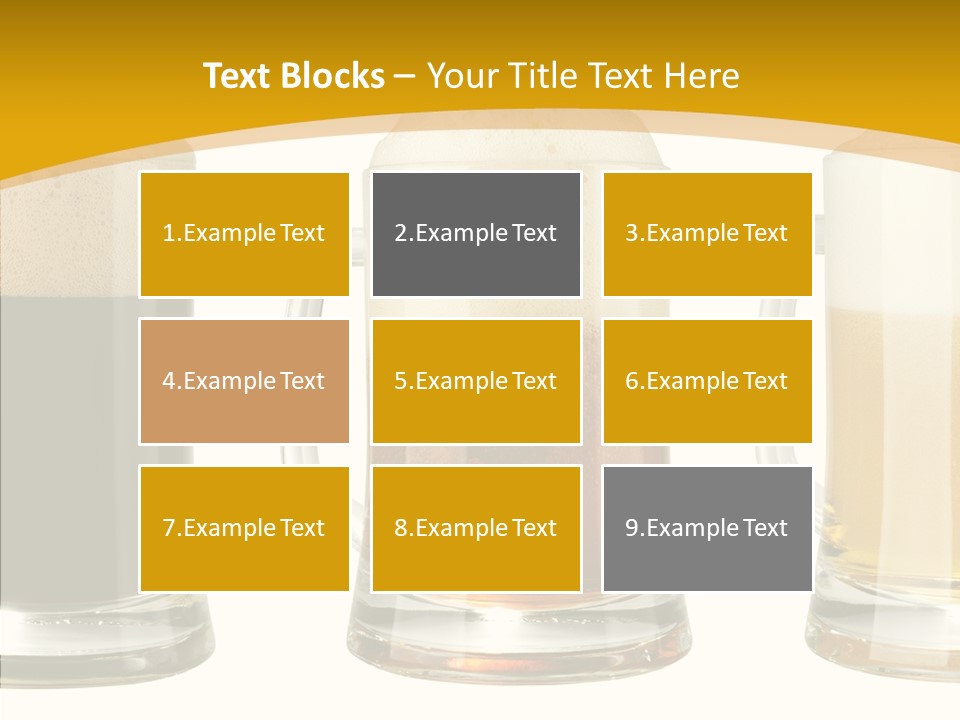 Froth Object Thirsty PowerPoint Template