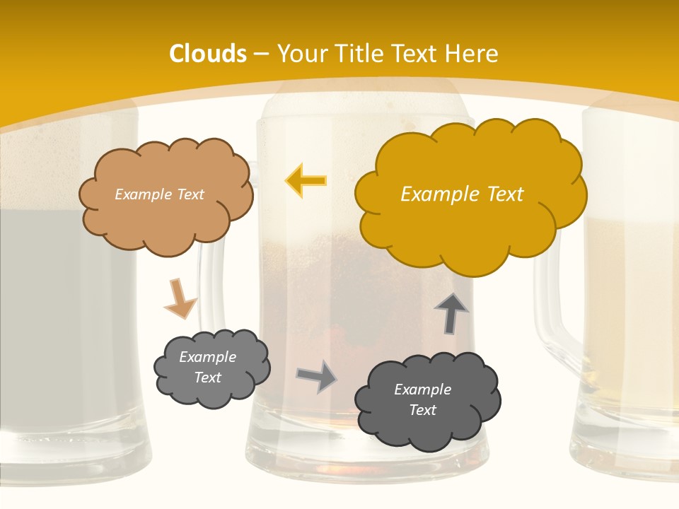 Froth Object Thirsty PowerPoint Template