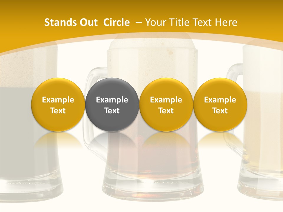 Froth Object Thirsty PowerPoint Template