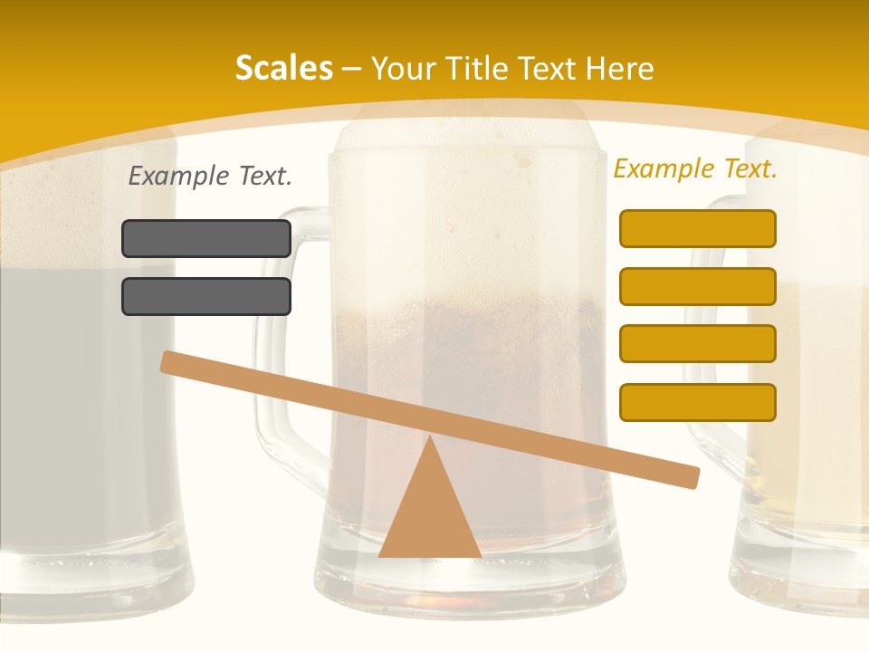 Froth Object Thirsty PowerPoint Template