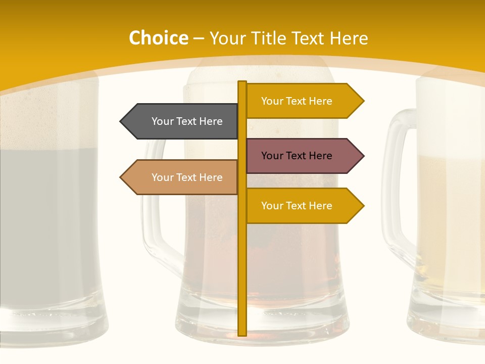 Froth Object Thirsty PowerPoint Template