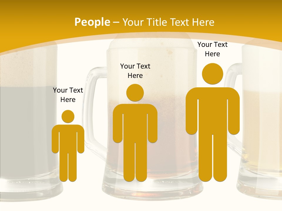 Froth Object Thirsty PowerPoint Template