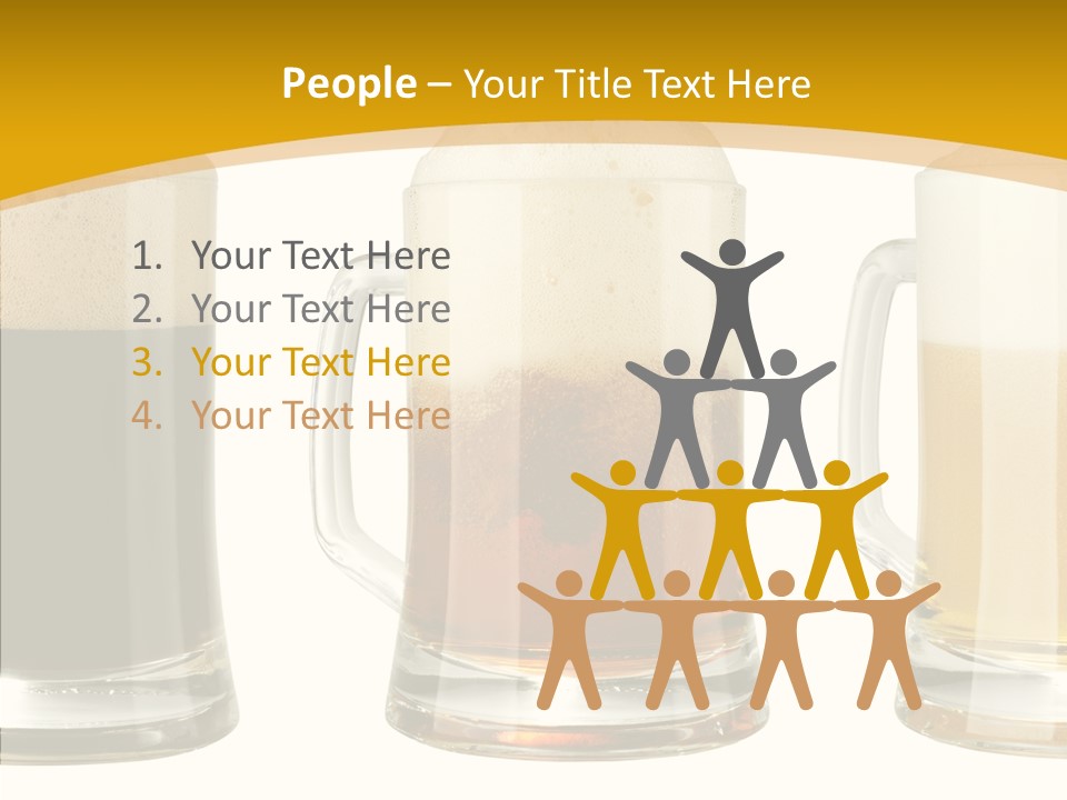 Froth Object Thirsty PowerPoint Template