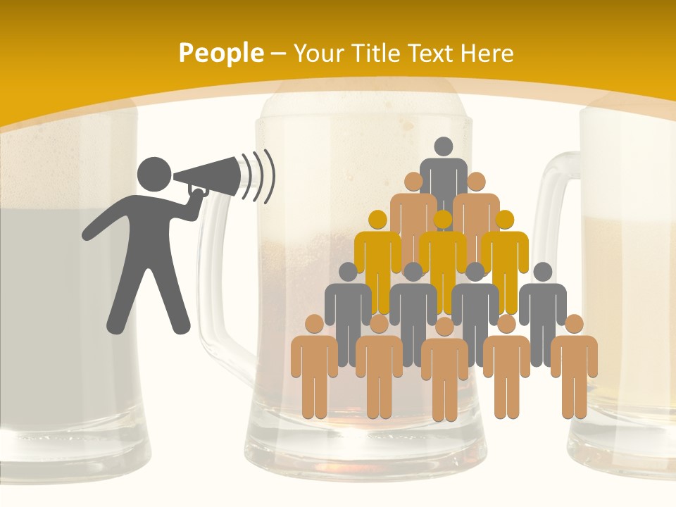 Froth Object Thirsty PowerPoint Template