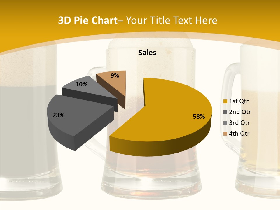 Froth Object Thirsty PowerPoint Template