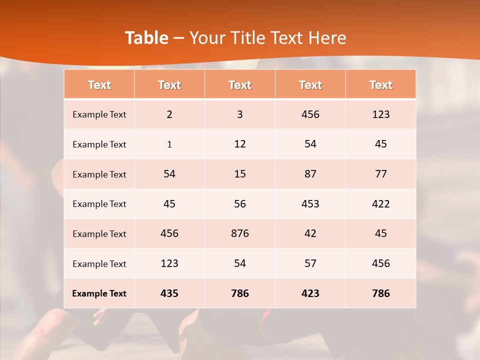 White People Descent PowerPoint Template