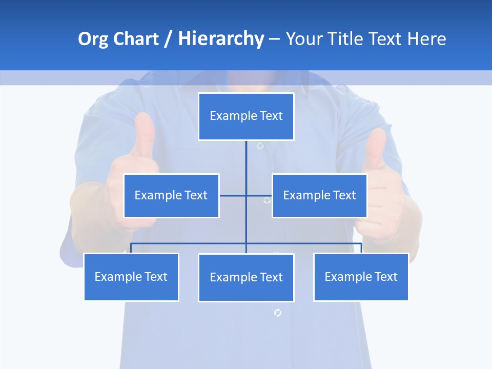 Happy Caucasian Portrait PowerPoint Template