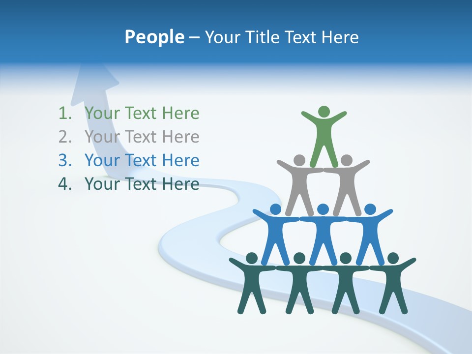 Career Team Growth PowerPoint Template