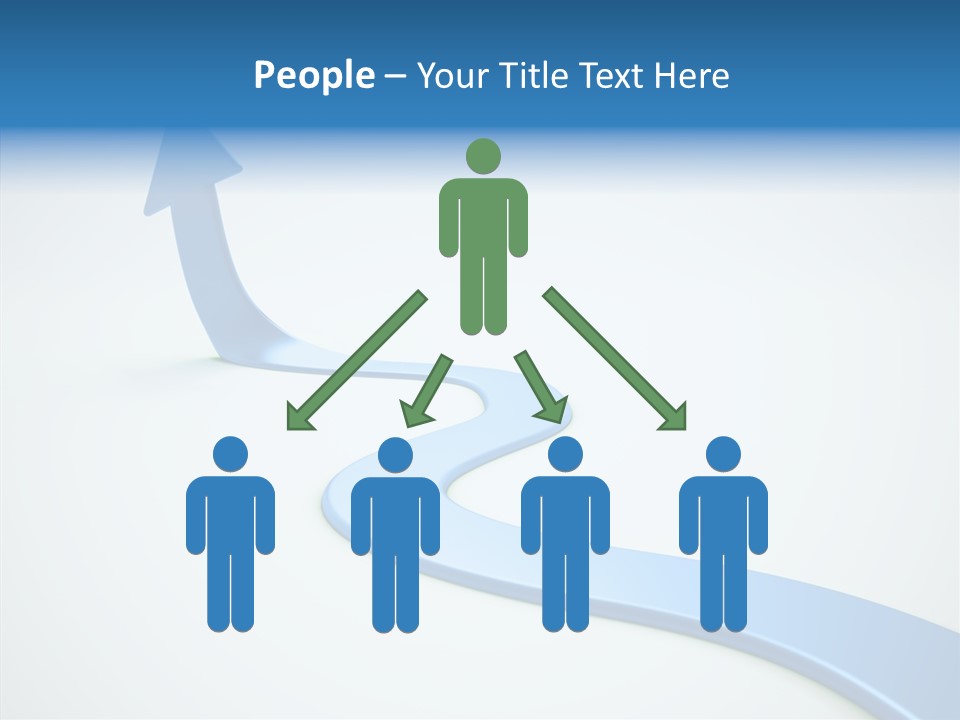 Career Team Growth PowerPoint Template