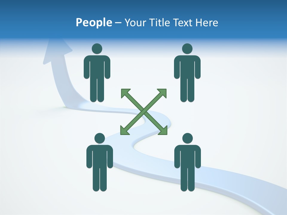 Career Team Growth PowerPoint Template