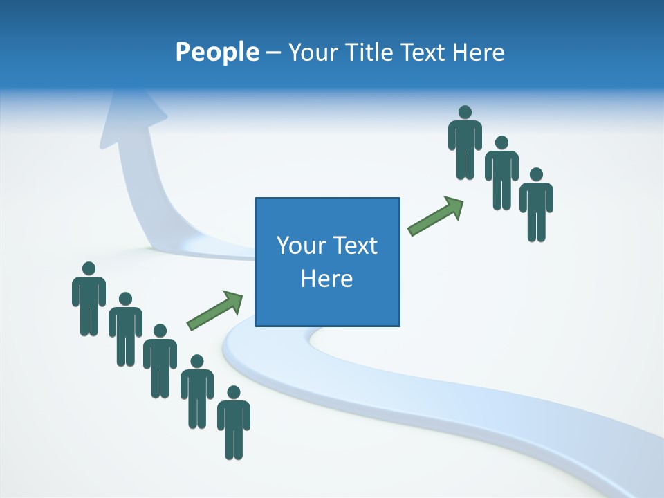 Career Team Growth PowerPoint Template