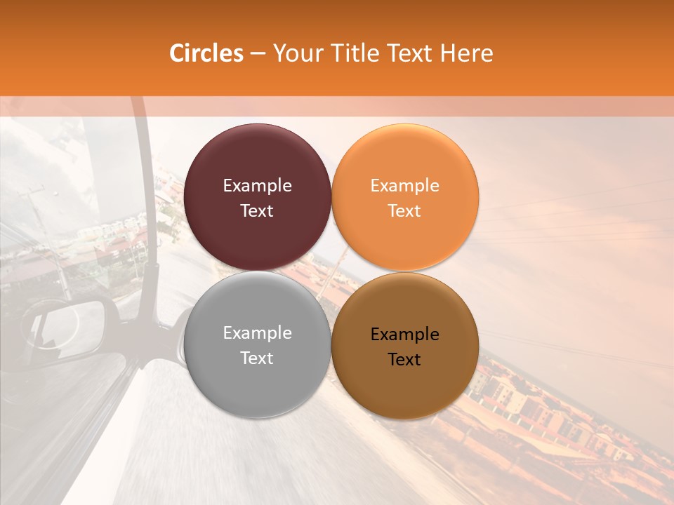 High Movement Meadow PowerPoint Template