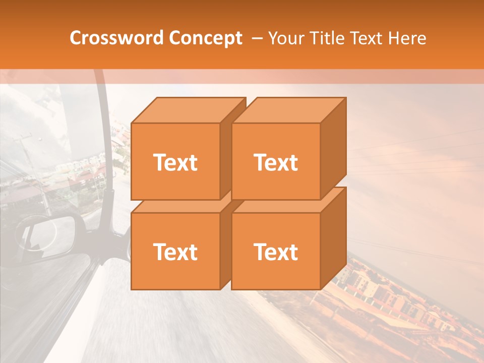 High Movement Meadow PowerPoint Template