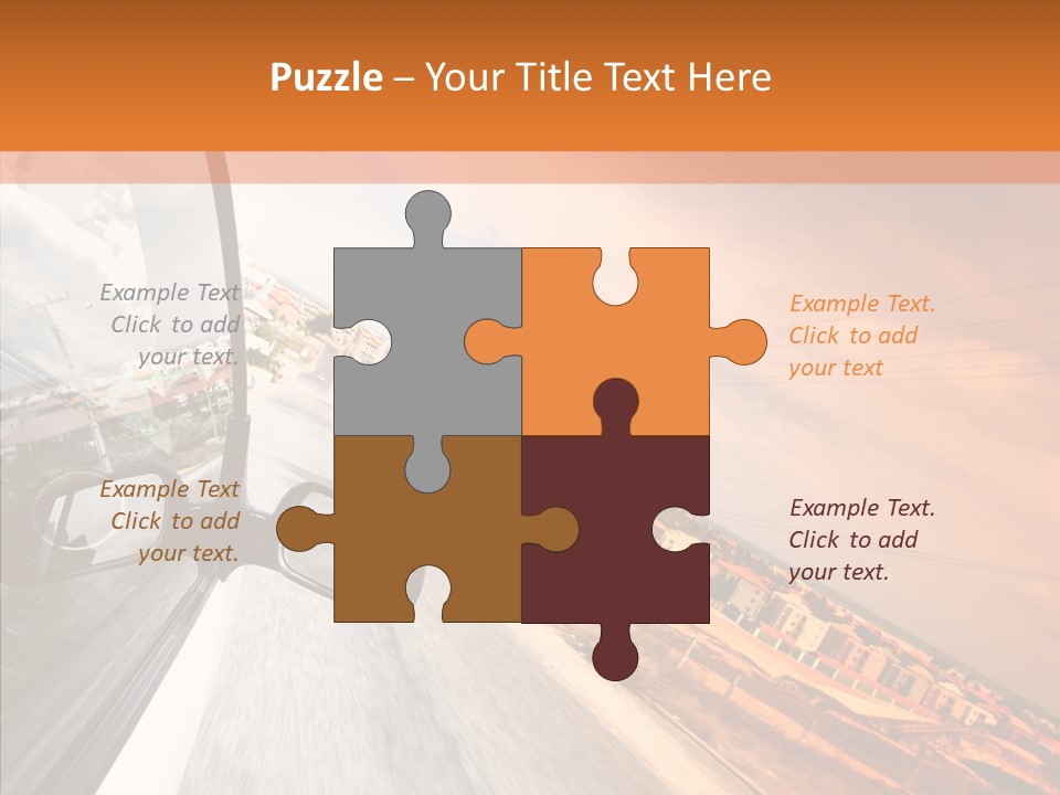 High Movement Meadow PowerPoint Template