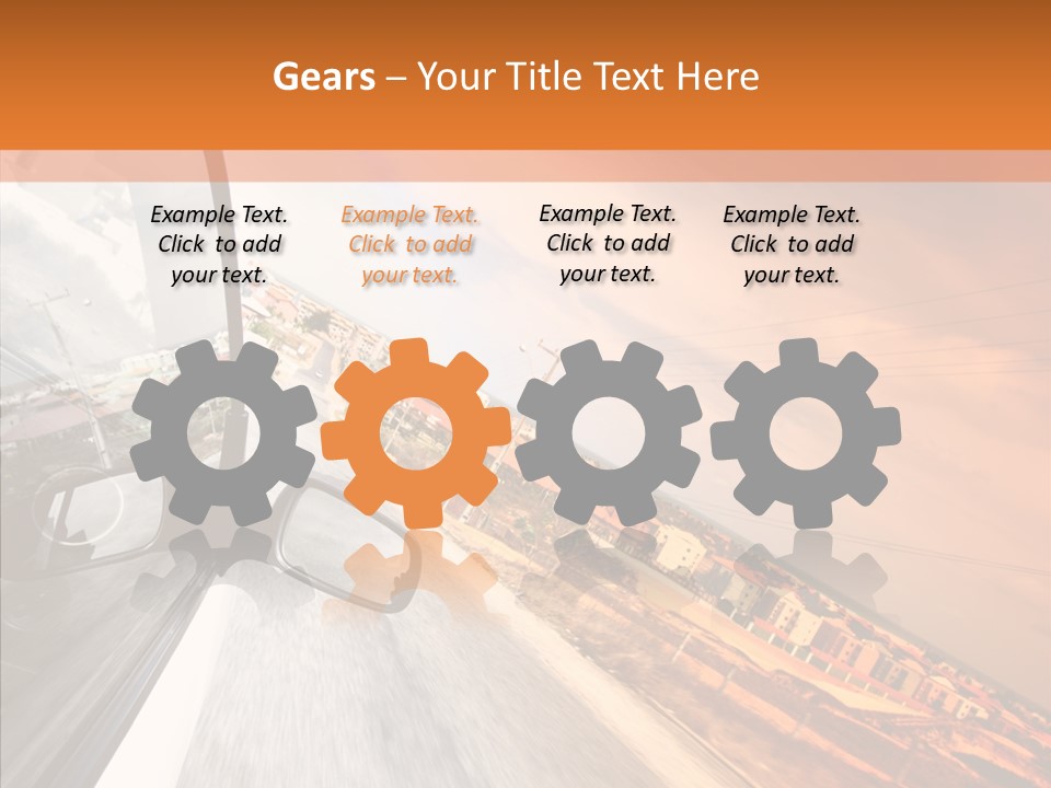 High Movement Meadow PowerPoint Template